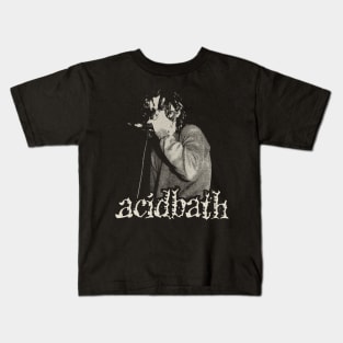 Acid Bath Classic Design Kids T-Shirt